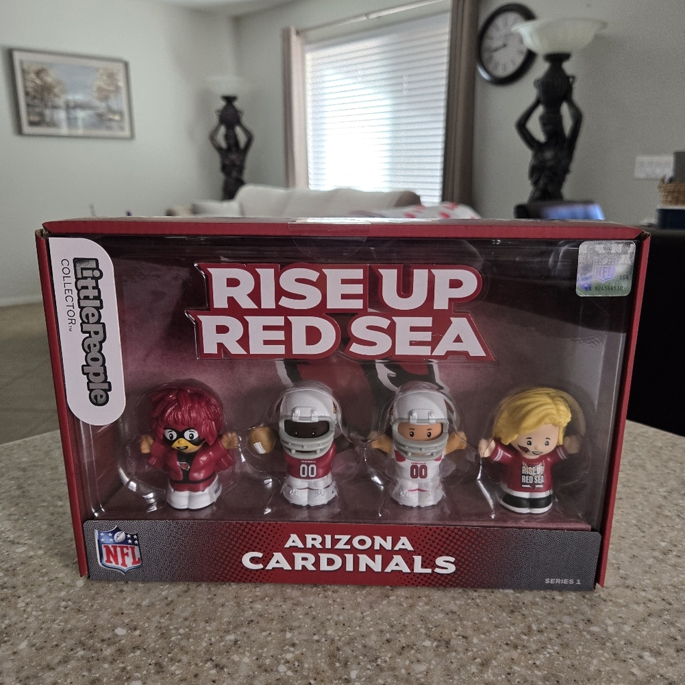 Little People Arizona Cardinals Collectible Figures